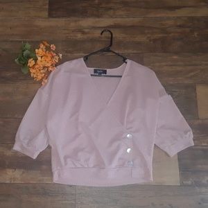 Rose Quarter Sleeved Blouse